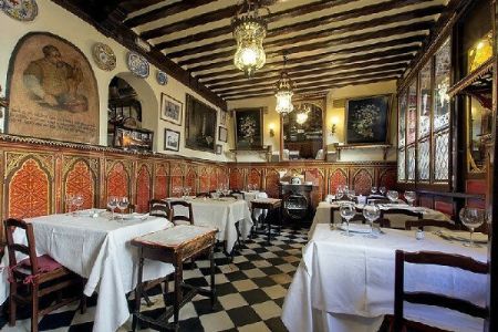 Restaurant Botin considéré comme le restaurant le plus vieux du monde, à Madrid