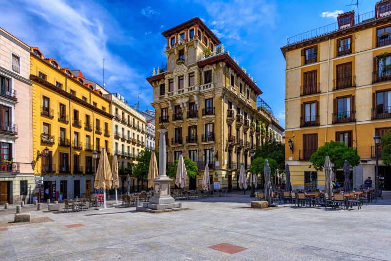 Evénement dans le quartier Lavapies de Madrid