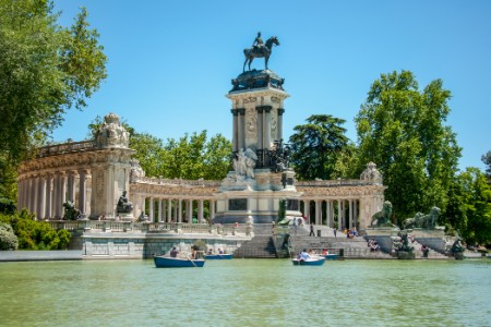 Le parc du Retiro, havre de paix pour profiter de la fraicheur et des jardins